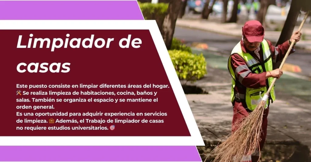 Limpiador de casas en México
