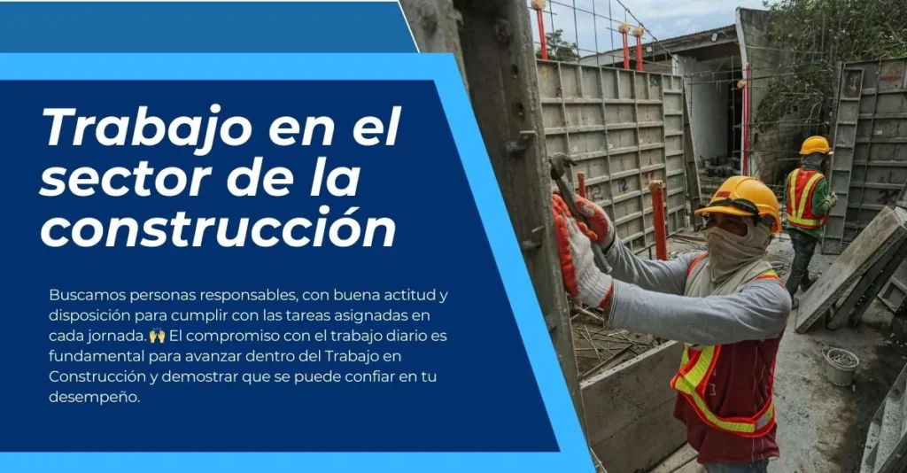 Trabajo en construcción Civil en México